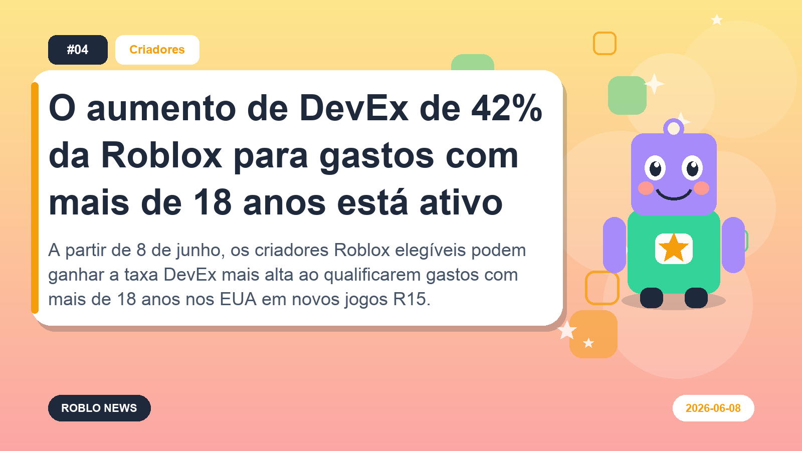 O aumento de DevEx de 42% da Roblox para gastos com mais de 18 anos está ativo
